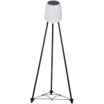 Decdeal - lampadaire solaire d'extrieur aliment par rvb avec support pour plantes