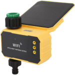 Decdeal minuterie d'eau wifi avec panneau solaire, arroseur intelligent, contr�leur d'irrigation automatique, ...
