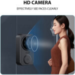 Decdeal porceau d'interphone visuel sans fil de 4, 3 pouces �cran ips 2. 4g avec �cran, surveillance ...