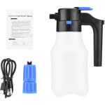 Decdeal pulv�risateur de mousse �lectrique, pompe de 1, 5 l, rechargeable, lavage de voiture, automatique, ...