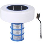 Decdeal purificateur piscine solaire, ioniseur anti - algues sans chlore + st�rilisation