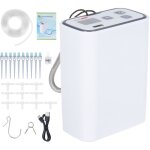 Decdeal - syst�me d'arrosage rechargeable programmable avec pompe int�gr�e, arrosage chronom�tr�, 100 ...