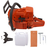 Decdeal t�te de tron�onneuse thermique g288 54cc - pour husqvarna 288 - scie � cha�ne fer avec bouteille ...