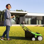 Déchaumeuse de pelouse 2 en 1 scarificateur Électrique filaire avec double interrupteur de sécurité réglable ... Déchaumeuse de pelouse 2 en 1 scarificateur Électrique filaire avec double interrupteur de sécurité réglable ...