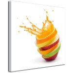 Declina, tableau toile imprimée, déco cuisine, tableau déco tranche de fruits , 30x30 cm Declina, tableau toile imprimée, déco cuisine, tableau déco tranche de fruits , 30x30 cm