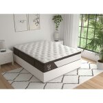 Deco in paris - matelas hybride mousse et ressorts ensachés 140 x 190 cm Deco in paris - matelas hybride mousse et ressorts ensachés 140 x 190 cm
