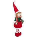 Déco de noël lutin téléscopique avec bonnet h maxi 110 cm - feeric christmas Déco de noël lutin téléscopique avec bonnet h maxi 110 cm - feeric christmas