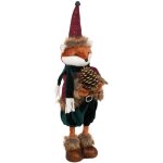 Dco de nol renard mystrieux h 58 cm - feeric christmas