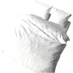 Ct dco - parure de lit finition tuft - 100% coton lav 52 fils / cm