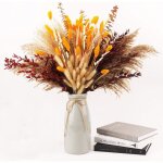 Feiyue - dcorations d'automne pour la maison, table de thanksgiving, fleurs bohmes, herbe de pampa ...