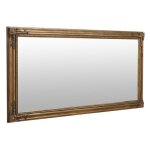 Decoration d ? autrefois - grand miroir rectangulaire - bois - or - interior's