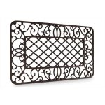 Decoration d ? autrefois - paillasson rectangulaire fonte - fonte - marron - décoration d'autrefois Decoration d ? autrefois - paillasson rectangulaire fonte - fonte - marron - décoration d'autrefois