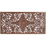 Decoration d ? autrefois - tte de lit en mdf couleur noyer