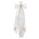 Dcoration de bougie os - 12 pour baptme et communion