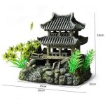 D�coration classique en r�sine pour aquariums.