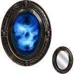 D�coration d'halloween, miroir magique d'halloween avec d�tection de mouvement et son, miroir fant�me ...