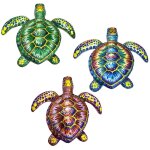 D�coration murale tortue, lot de 3, motif tropical, pour jardin et maison