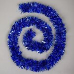 Autres décorations de noël, 2 guirlandes de noël bleues épaisses de luxe de 2 m, ornements pour sapin ... Autres décorations de noël, 2 guirlandes de noël bleues épaisses de luxe de 2 m, ornements pour sapin ...