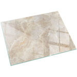 D�corative plaque rectangulaire de protection de sol en verre tremp� pour chemin�e ou po�le moderne motif ...