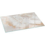 D�corative plaque en verre tremp� pour avec impression pour chemin�e de protection pour salon motif pierre ...