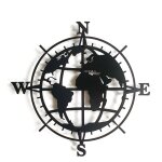Decorizzly rose des vents / boussole 3d globe