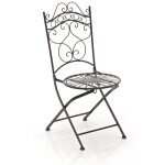 Décoshop26 - chaise de jardin terrasse balcon design rustique en fer forgé bronze 100003003 Décoshop26 - chaise de jardin terrasse balcon design rustique en fer forgé bronze 100003003