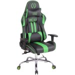 D�coshop26 - fauteuil de bureau gamer design sportif fonction de massage chauffant avec coussins en pvc ...