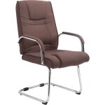 Décoshop26 - fauteuil de bureau sans roulettes accoudoirs chaise visiteur charge maximale 180 kg en tissu ... Décoshop26 - fauteuil de bureau sans roulettes accoudoirs chaise visiteur charge maximale 180 kg en tissu ...