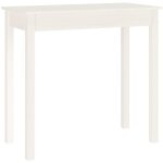 Dcoshop26 - table console meuble d'entre 80 x 40 x 75 cm bois massif de pin blanc dec031721