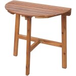 Table pliante de jardin balcon intérieur / extérieur pliable en bois d'acacia 71x70x34 cm 040008552 Table pliante de jardin balcon intérieur / extérieur pliable en bois d'acacia 71x70x34 cm 040008552