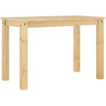 Décoshop26 - table de salle à manger cuisine design moderne 117 x 60 x 75 cm bois massif de pin couleur ... Décoshop26 - table de salle à manger cuisine design moderne 117 x 60 x 75 cm bois massif de pin couleur ...