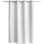 Decostars - rideau uni à oeillets blanc 140x180 cm Decostars - rideau uni à oeillets blanc 140x180 cm