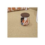 D�coweb - tapis rond naturel - sisal yucatan - sable - � 200 cm