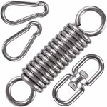 Deesse shop - crochets pour sac de frappe en acier inoxydable, kit de suspension � ressort pour balan�oire ...