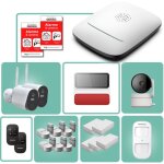 Dfense + - pack alarme connect complet avec camras de surveillance - application gratuite - wif / ...