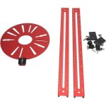 D�fonceuse � bois, d�fonceuse circulaire avec guide �lectrique, double �chelle pr�cise, diam�tre de coupe ...