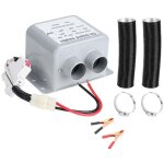 D�givreur de verre de pare - brise chauffant 12v 800w, brume, �limine 2 sorties d'air, chauffage rapide ...