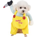 D�guisement d'halloween pour chien - poup�e pour animal de compagnie avec couteau et robe d'halloween ...