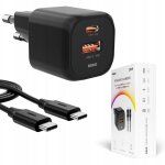 Deko - chargeur usb c rapide pour tlphone universel 20w + cble usbc 100w noir