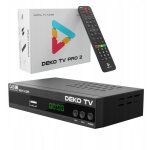 Deko - tuner d�codeur dvbt2 tv pro2 t�l�vision terrestre dvb - t2 hevc h. 265
