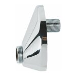 Delabie - raccord mural dcal m15x21, m20x27 excentr de 45 mm (la paire)