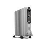 Radiateur bain d'huile - 2500w, digital temperature control, based on delonghi trrse1225