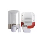 Kit alarme sans fil delta dore packtyxal + connect