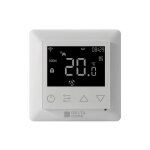 Thermostat de chauffage lectrique intelligent tybox zigbee blanc delta dore 6151059
