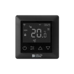 Thermostat de chauffage lectrique intelligent tybox zigbee noir delta dore 6151060