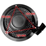 D�marreur � c�ble pour tondeuse � gazon / motoculteur (convient �galement pour les produits d'autres ...