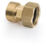 Demi - boule en laiton 1 / 2 x 1 / 2 pouce