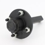 Demi essieu carr� 30mm longueur 200mm 4 goujons