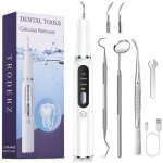 Dents dtachant plaque dents nettoyeur ultrasonique pet kit de nettoyage dents tartare et taches convient, ...