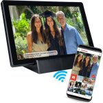 Denver - cadre num�rique 10, 1'' 16 go microsd wifi frameo pff - 1070b - noir